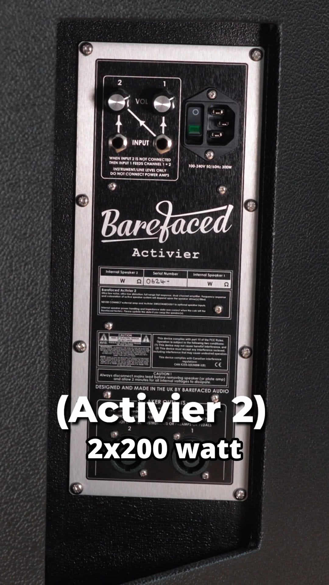 Post 4 by Barefaced Audio on Instagram (video)