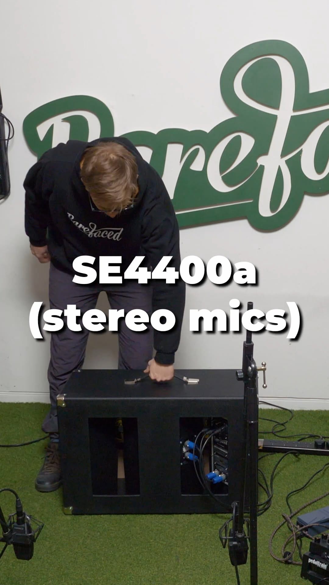 Post 3 by Barefaced Audio on Instagram (video)