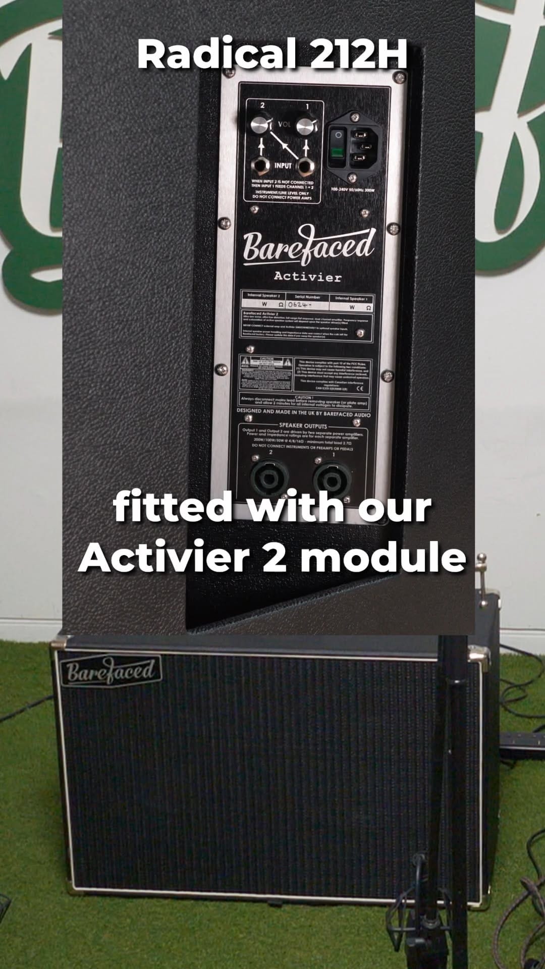 Post 1 by Barefaced Audio on Instagram (video)