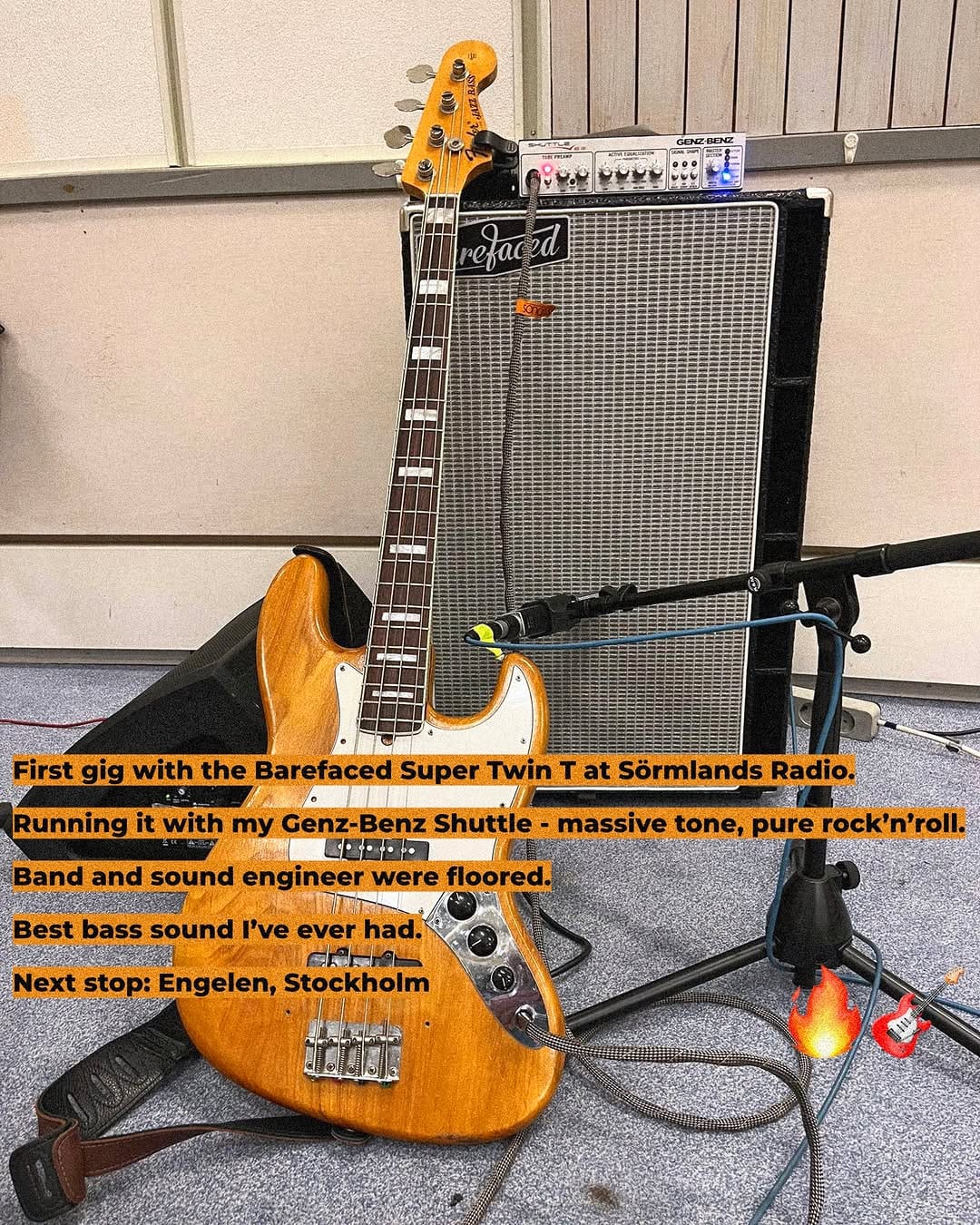 Post 2 by Barefaced Audio on Instagram (image)