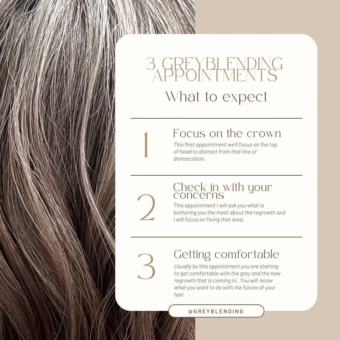 Post 10 by Farah | Greyblending Specialist on Instagram (image)