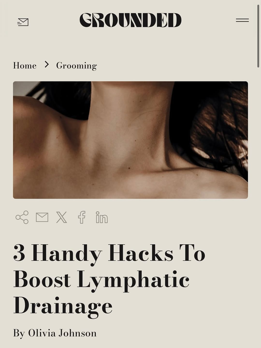 Post 5 by Olivia Johnson | Brazilian Lymphatic Drainage Expert on Instagram (carousel)