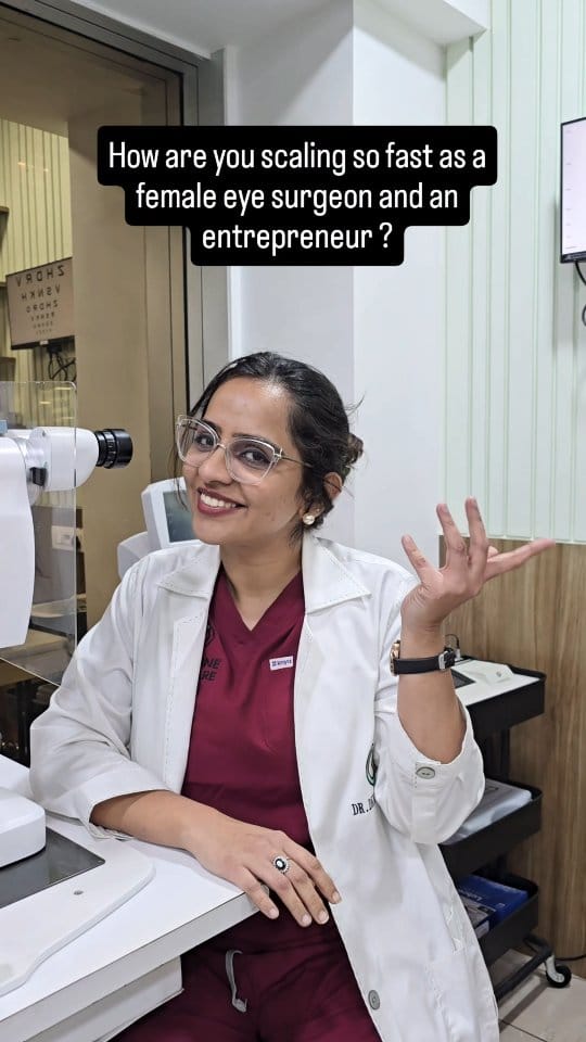 Post 1 by Dr. Devanshi Shah on Instagram (video)