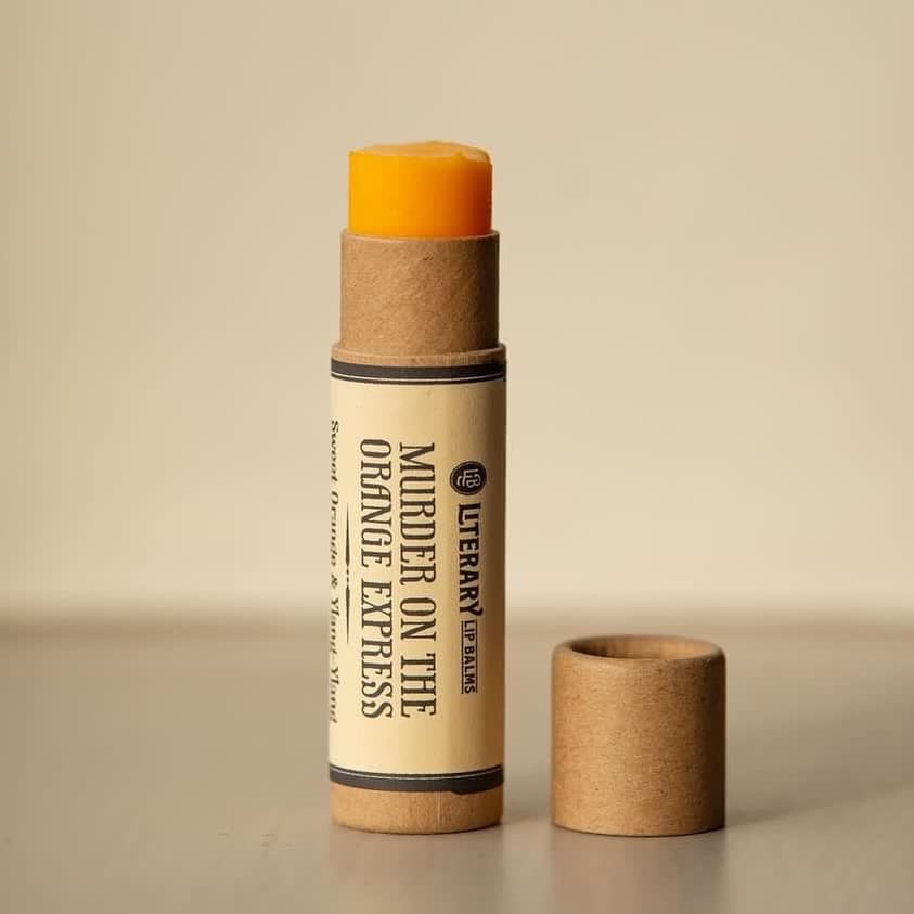 Post 6 by Literary Lip Balms | Natural Skincare for Bookworms on Instagram (image)
