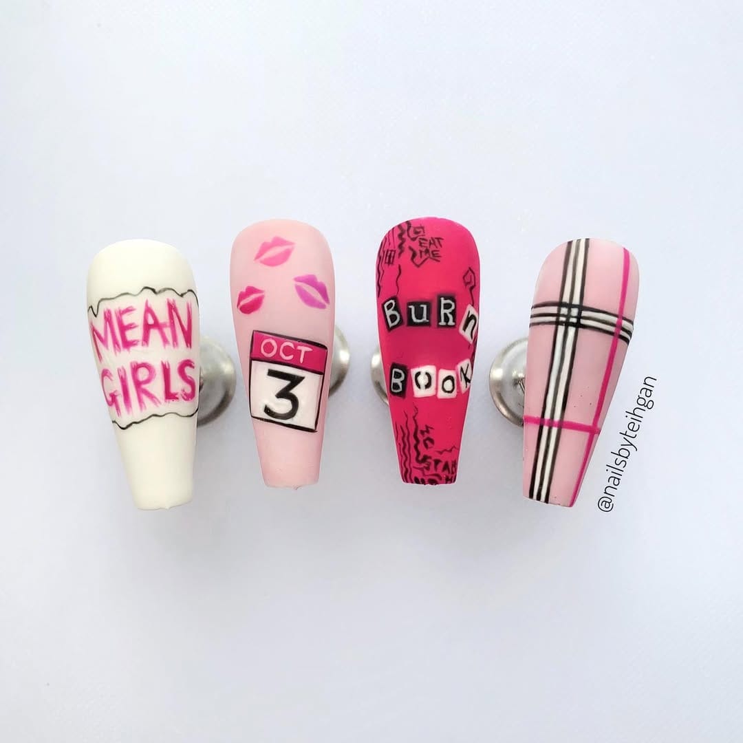 Post 10 by Nails by Teihgan on Instagram (image)