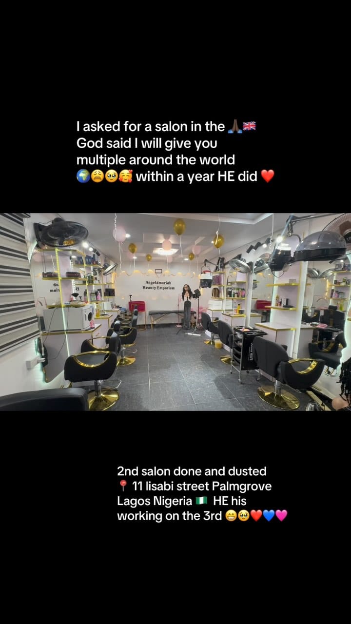 Post 8 by LAGOS SALON 🇳🇬| LONDON SALON 🇬🇧 on Instagram (video)