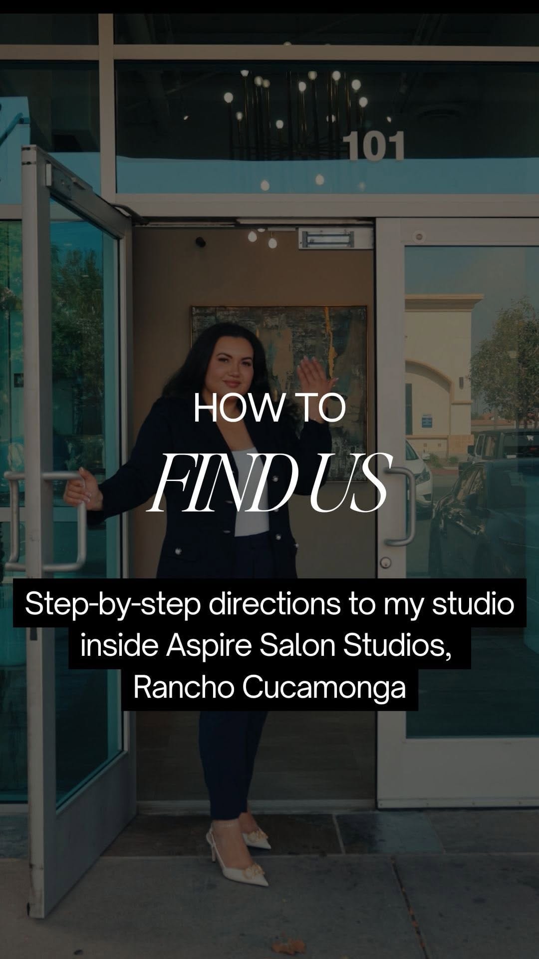 Post 8 by ASPIRE Luxury Salon Studios on Instagram (video)