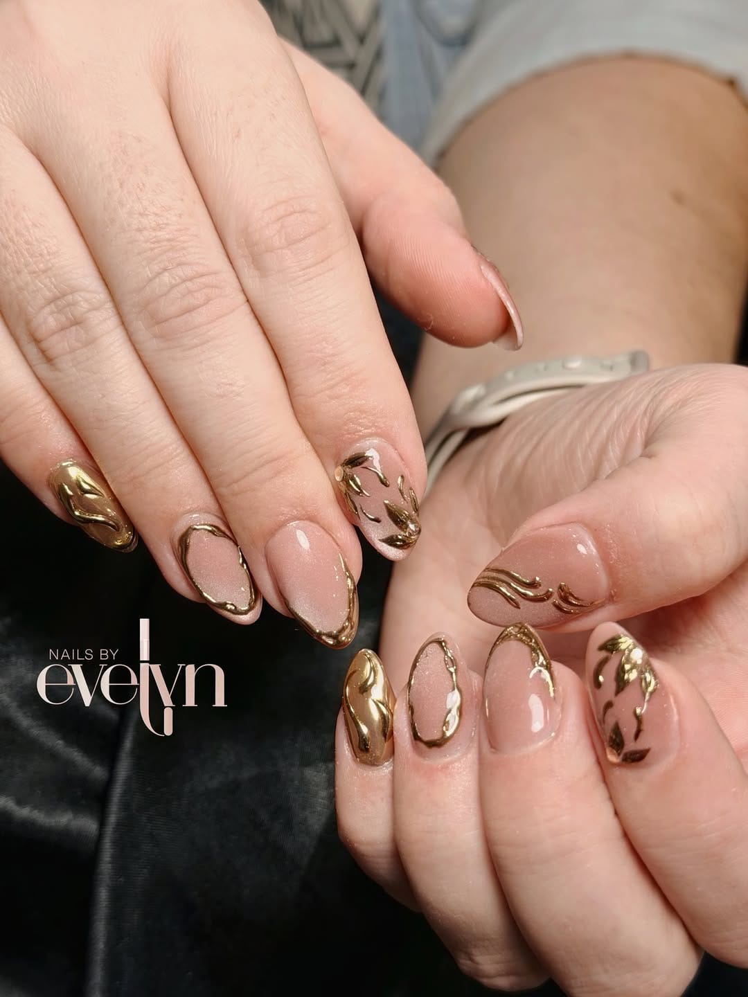 Post 1 by Nails By Evelyn on Instagram (image)