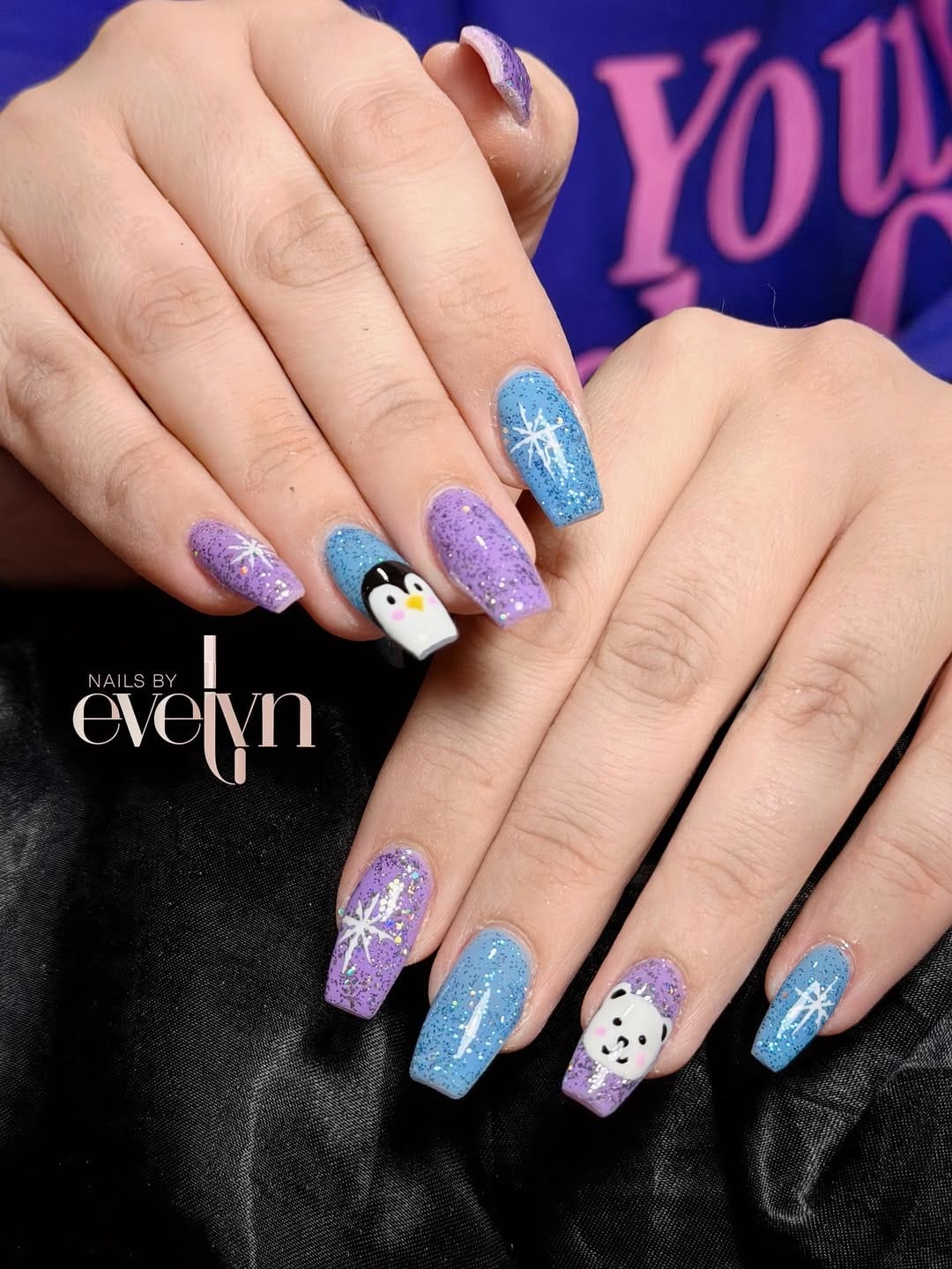 Post 3 by Nails By Evelyn on Instagram (image)