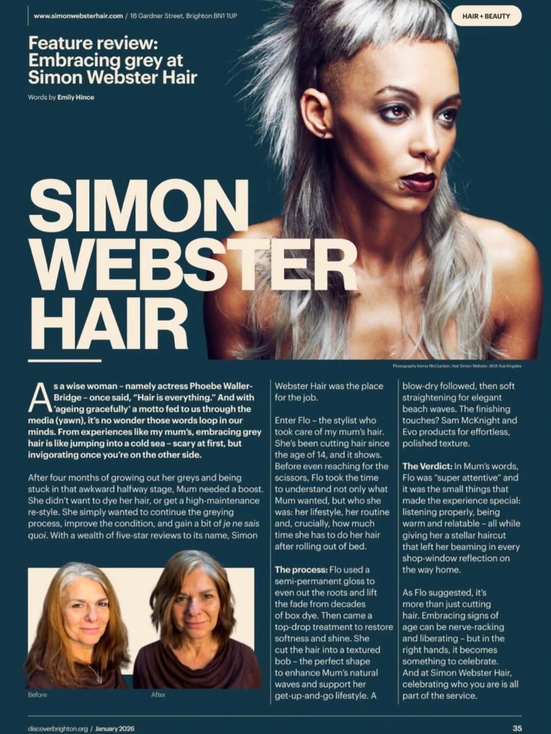 Post 7 by Simon Webster Hair on Instagram (image)