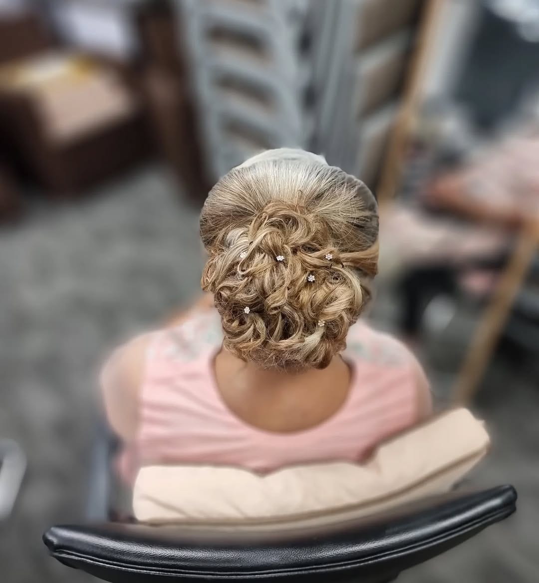 Post 7 by Bridal and Party Hair & Makeup Artist on Instagram (carousel)