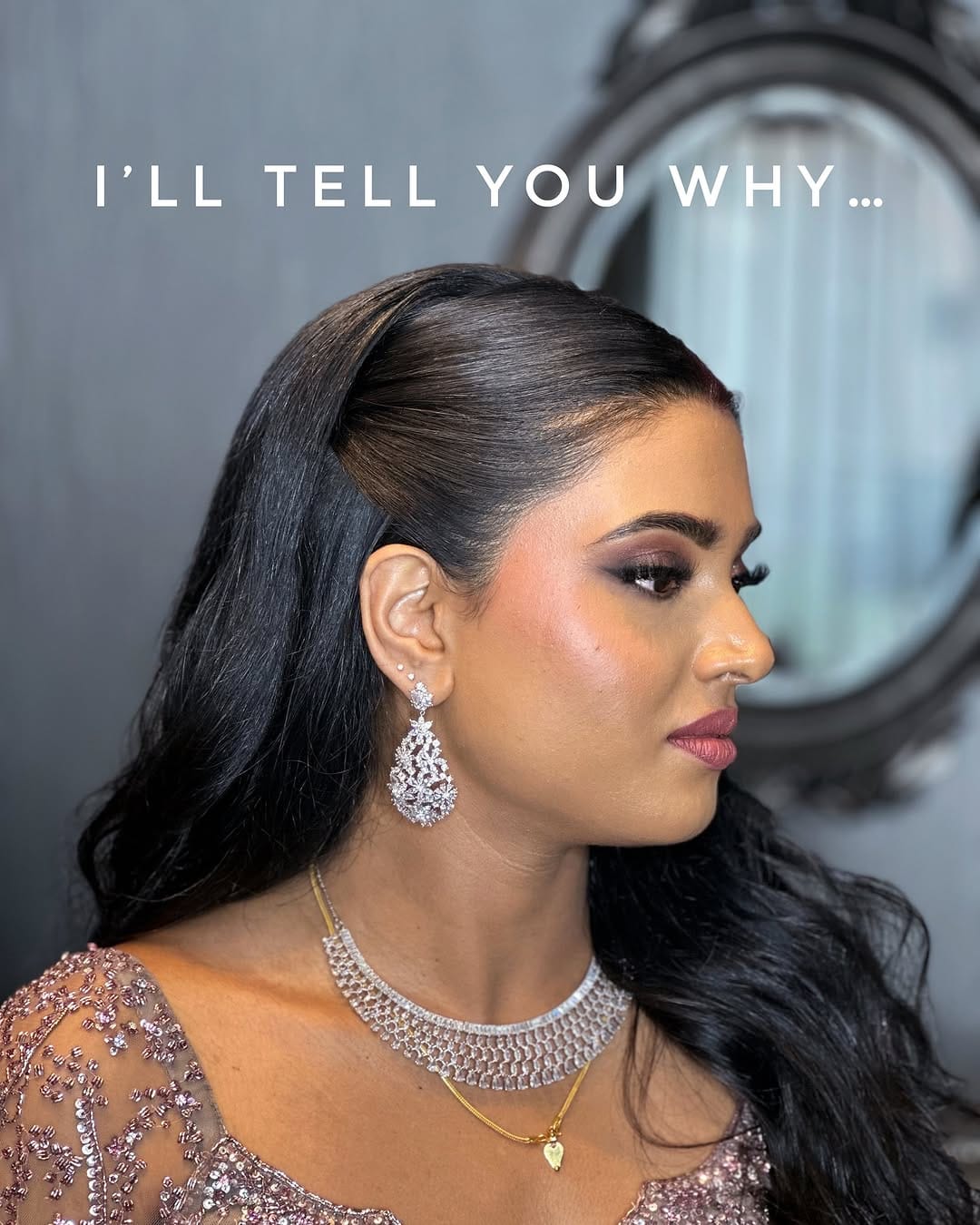 Post 9 by Shindy Makeup Artist,  Hair Stylist & Saree Drapist on Instagram (carousel)