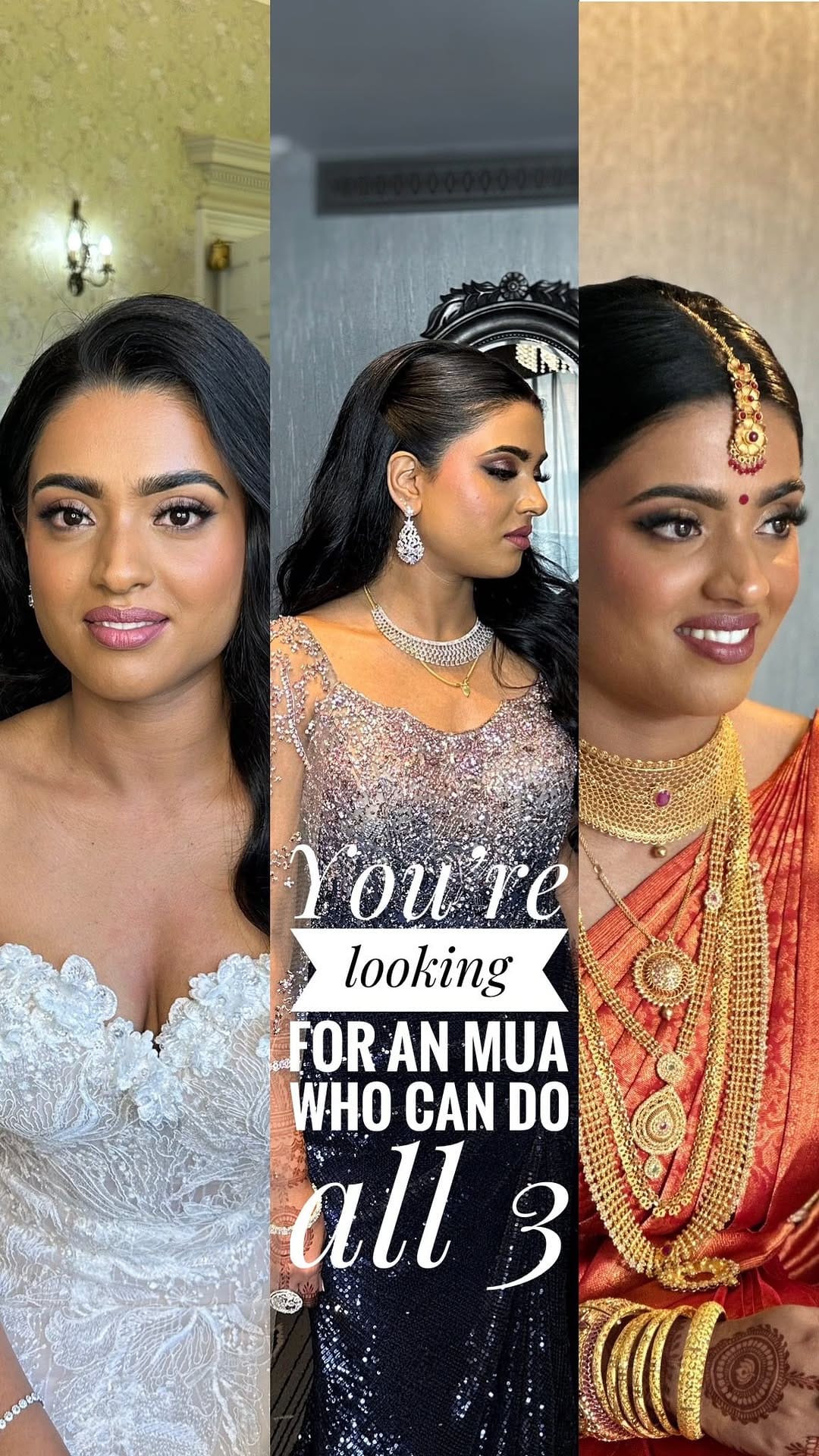 Post 8 by Shindy Makeup Artist,  Hair Stylist & Saree Drapist on Instagram (video)