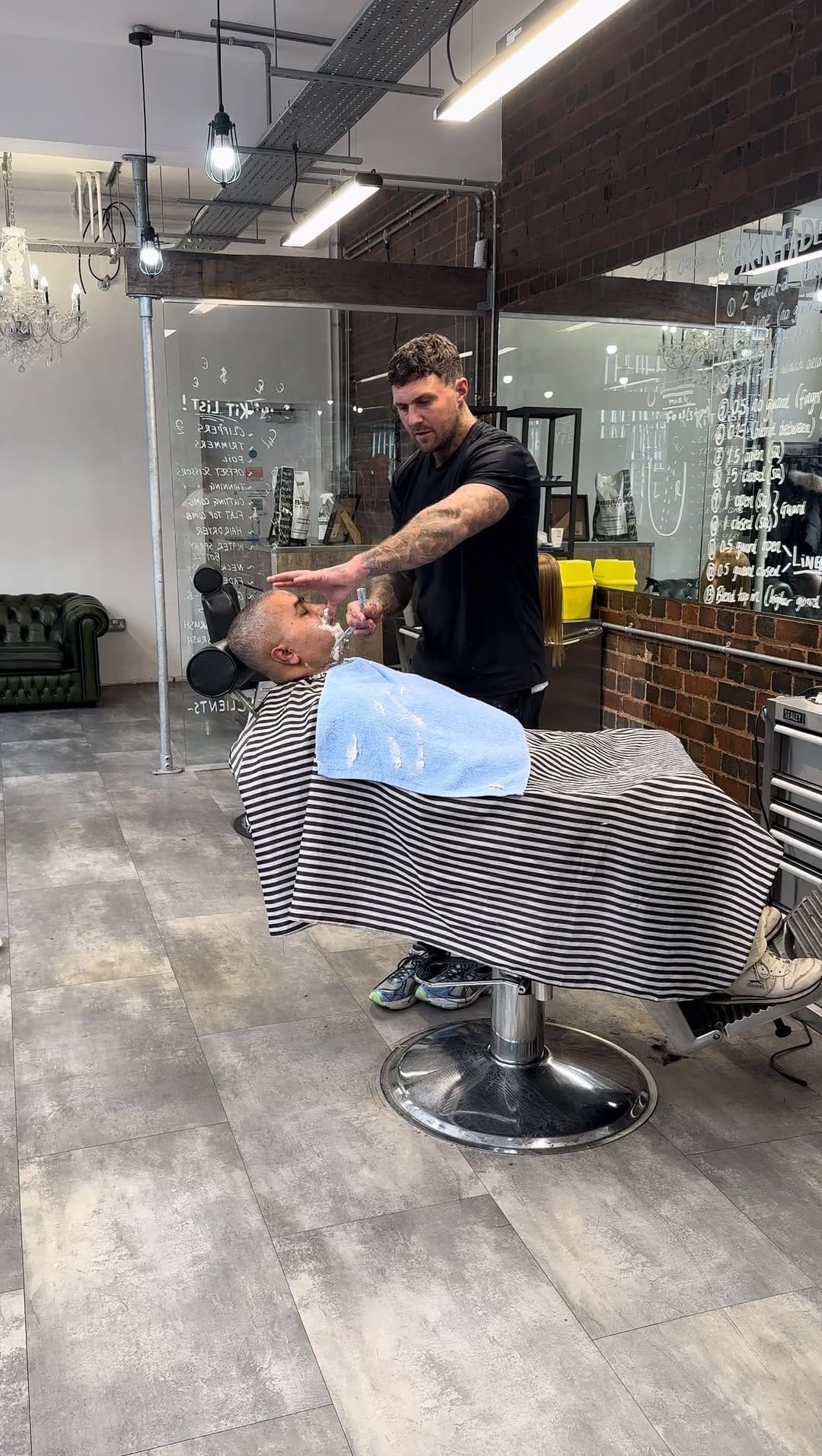 Post 8 by TheQuartersBarberAcademy on Instagram (video)