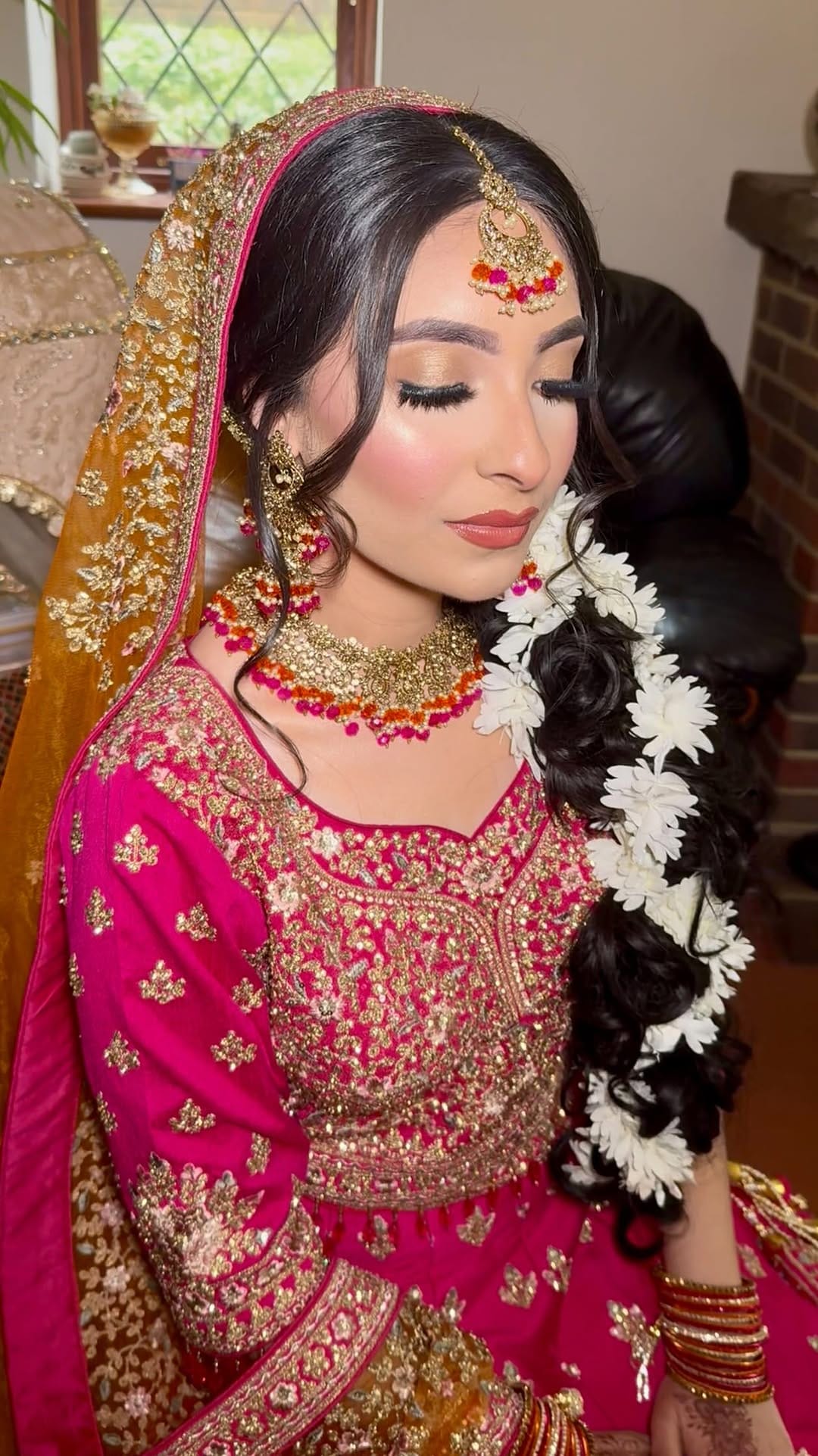 Post 1 by Bridal Hair & Makeup By Kat on Instagram (video)
