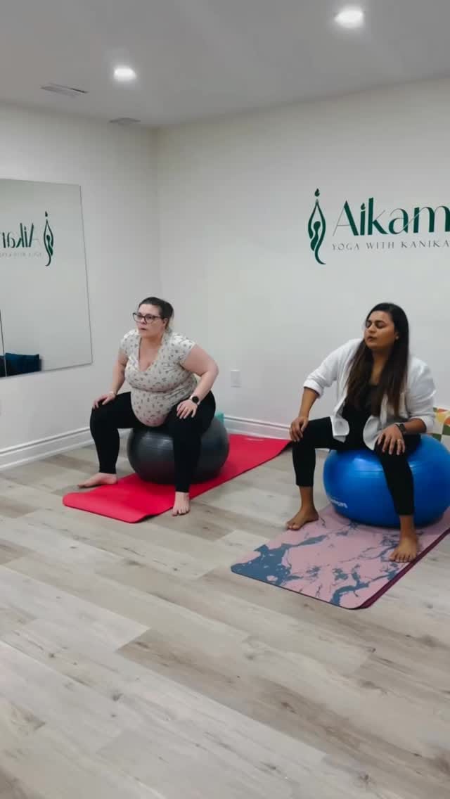 Post 8 by Prenatal Yoga with Kanika on Instagram (video)
