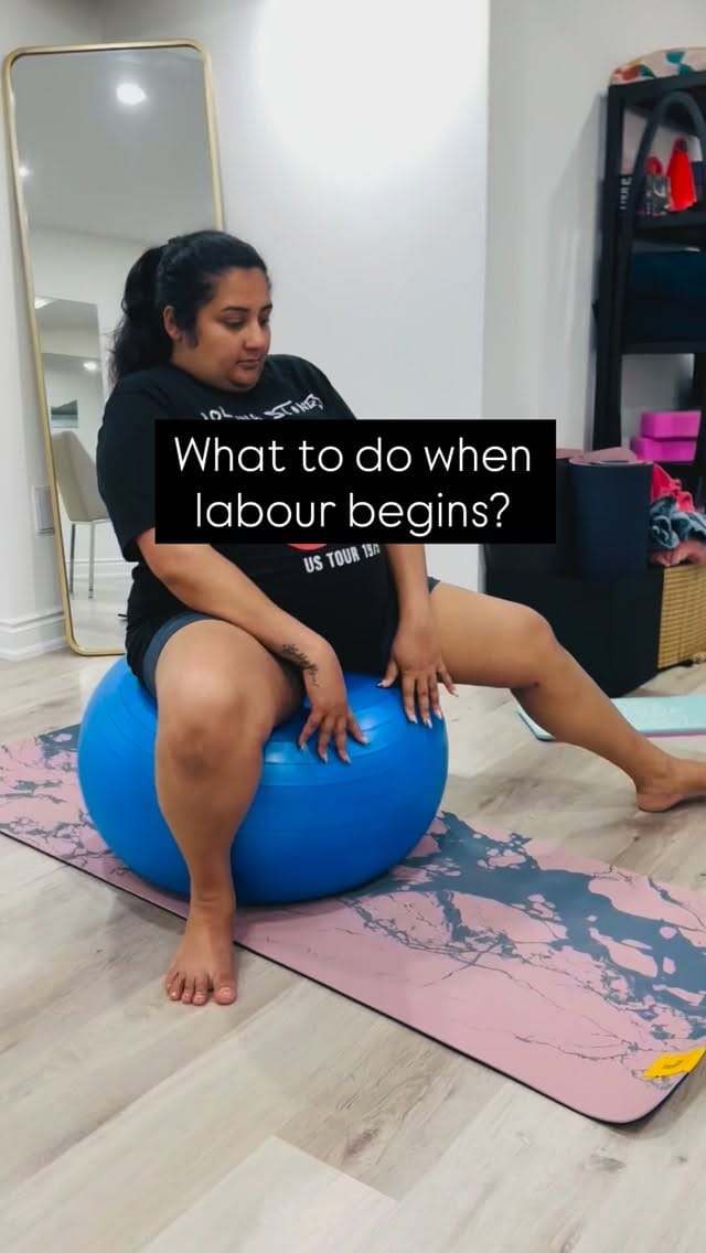 Post 5 by Prenatal Yoga with Kanika on Instagram (video)