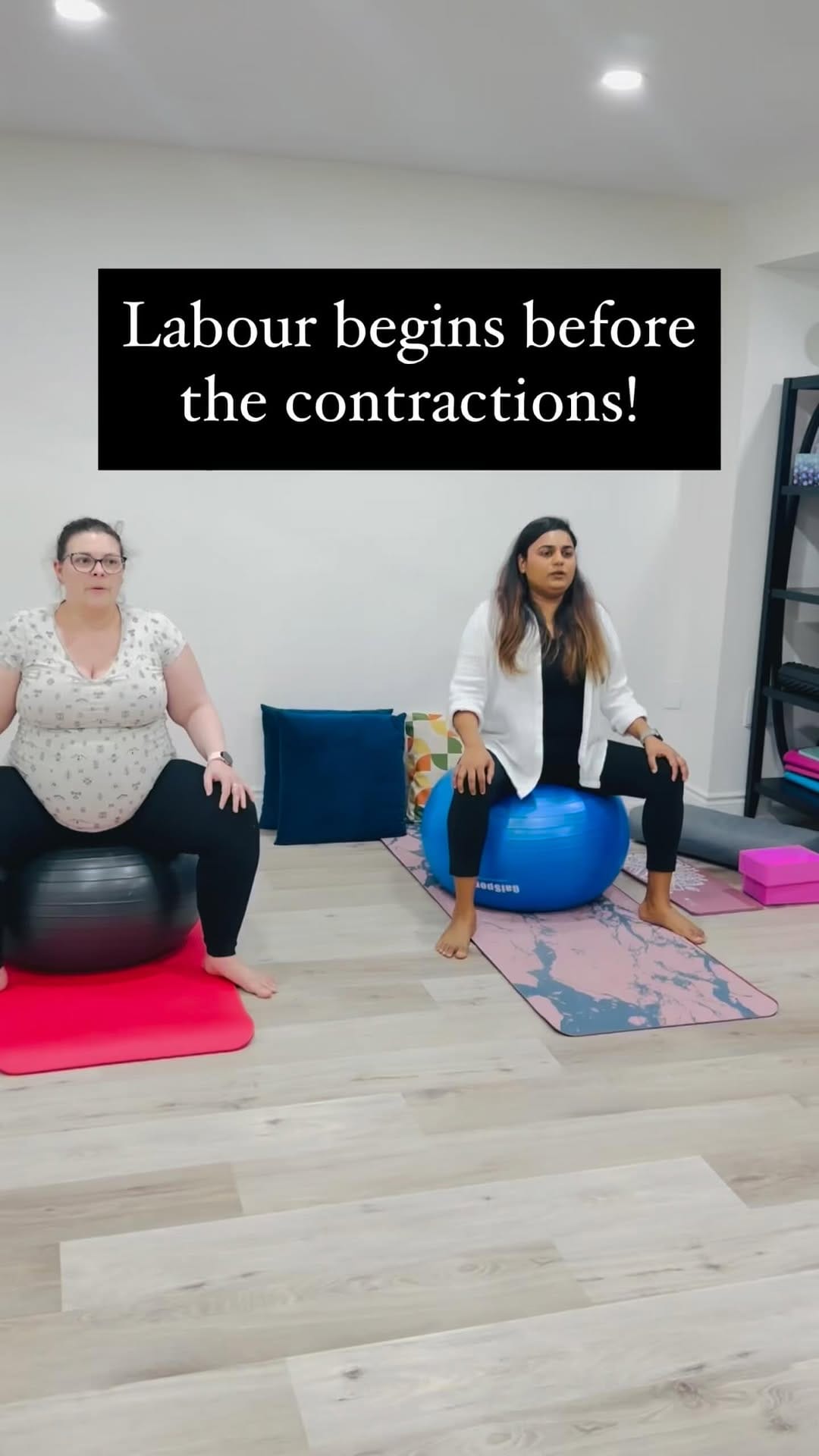 Post 10 by Prenatal Yoga with Kanika on Instagram (video)