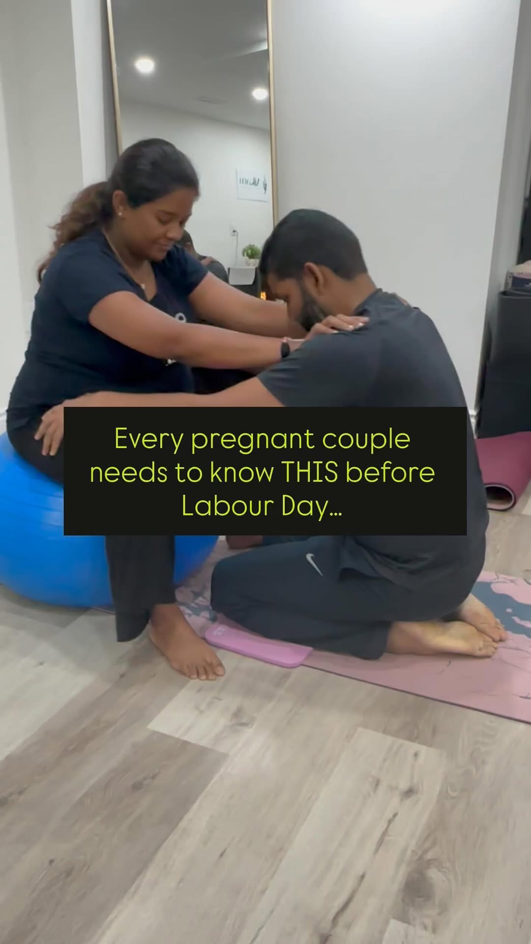 Post 9 by Prenatal Yoga with Kanika on Instagram (video)