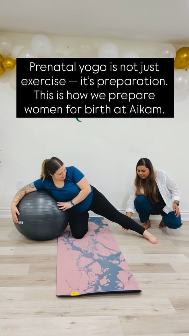 Post 7 by Prenatal Yoga with Kanika on Instagram (video)