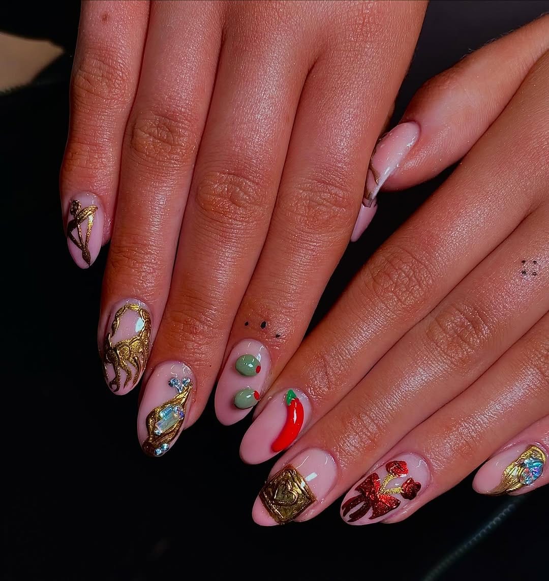 Post 8 by LILY HORROCKS | NAIL ARTIST LIVERPOOL on Instagram (carousel)
