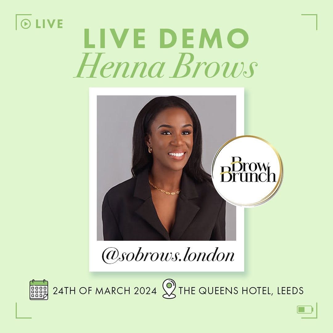 Post 5 by SO HENNA | Brow Henna Supplies on Instagram (image)