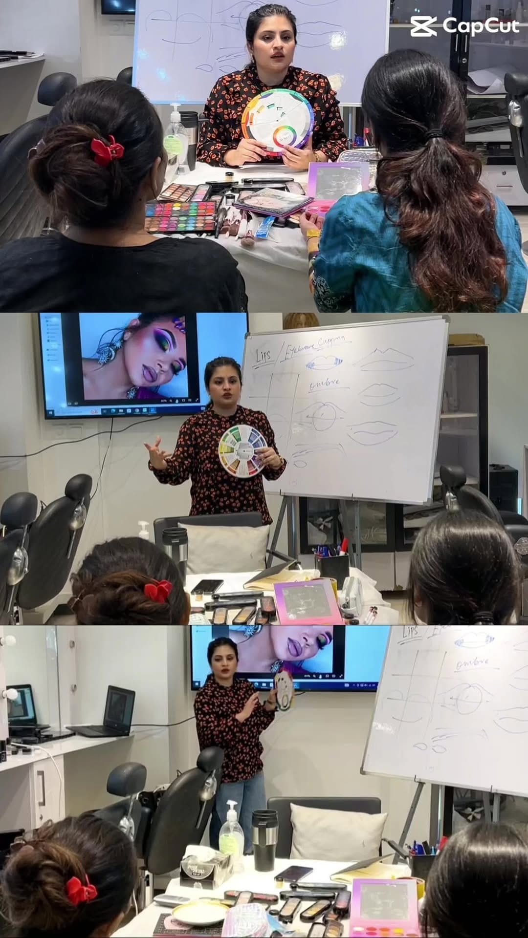 Post 10 by Zainab Taha | MAKEUP ARTIST | Educator at PIVOT-POINT on Instagram (video)