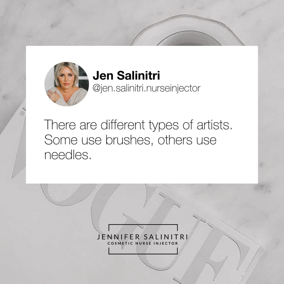 Post 3 by Jennifer Salinitri R.N. on Instagram (image)