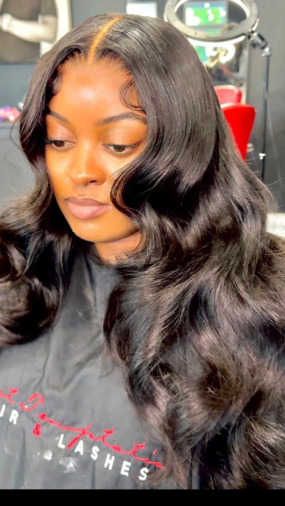Post 6 by THE VIRGINIA Hair & Wig Specialist on Instagram (video)