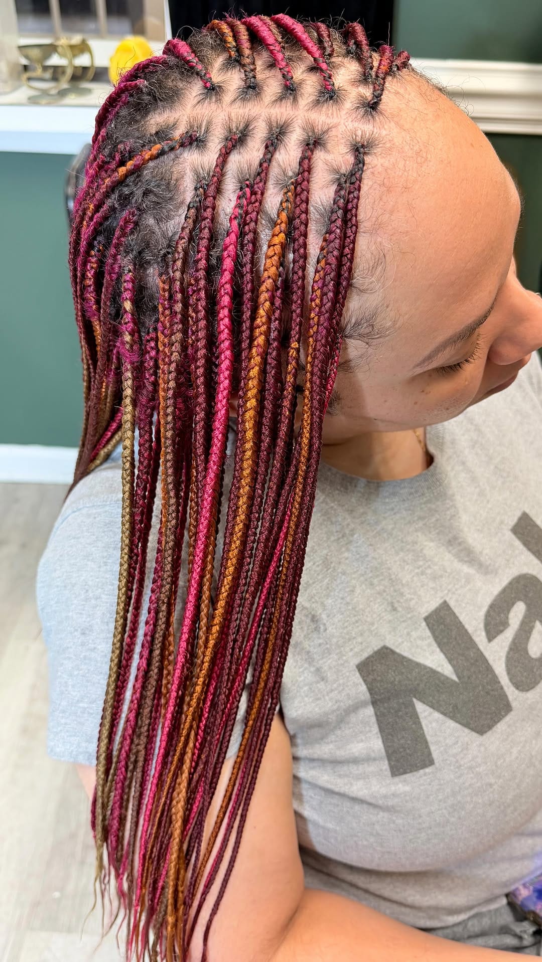 Post 1 by Omitola • Natural Hair + Braid Alchemist on Instagram (video)