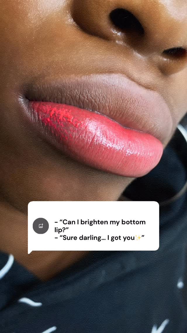 Post 5 by Kate Dark | Lip Blush & Camouflage London on Instagram (video)