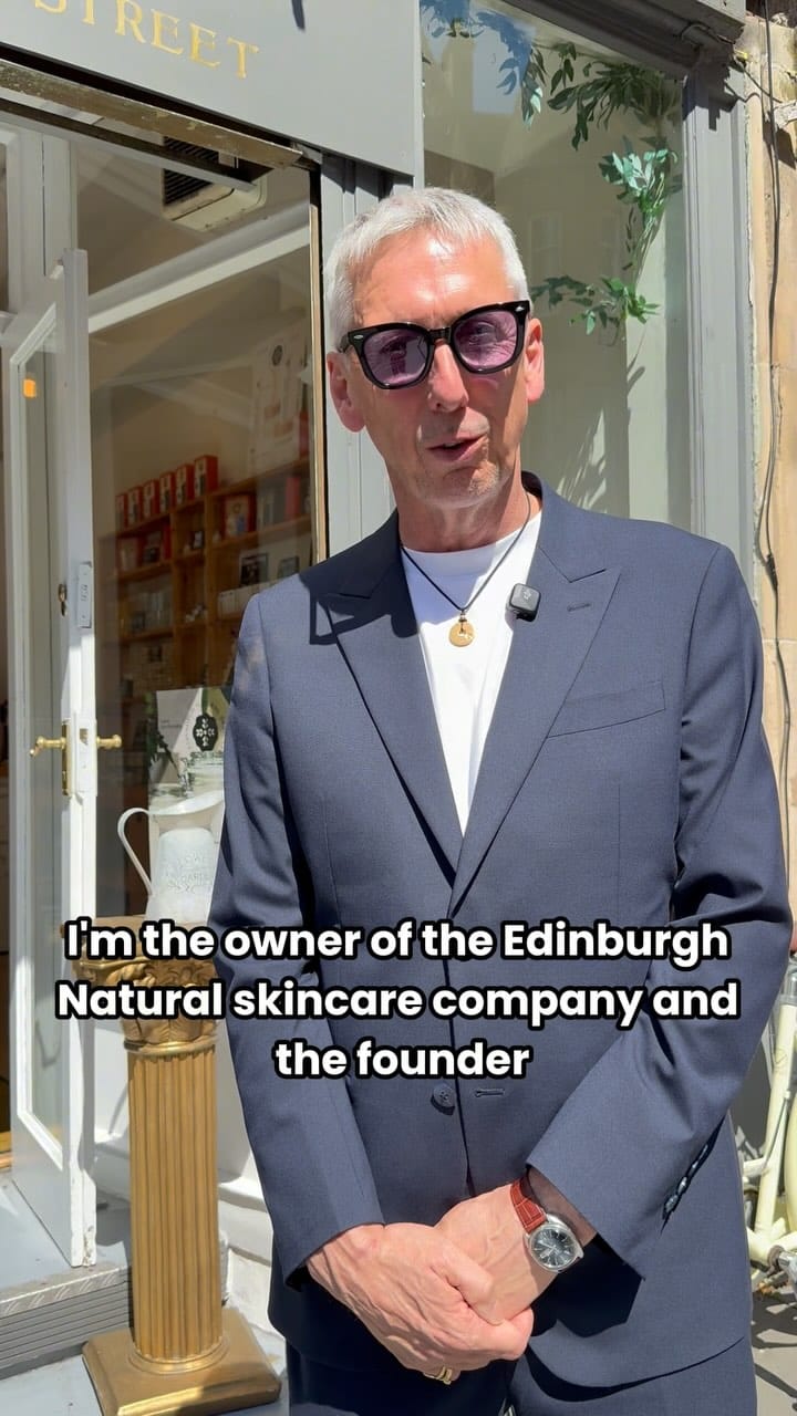 Post 9 by Edinburgh Natural Skincare on Instagram (video)