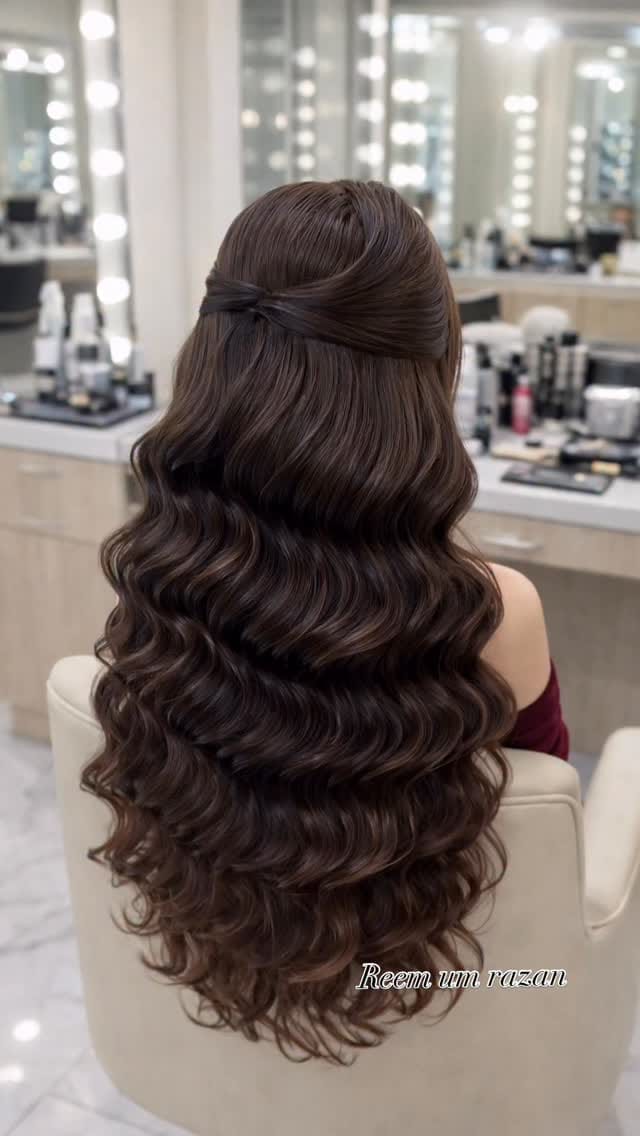 Post 1 by 🇸🇾 REEM hairstyle🇶🇦 on Instagram (video)