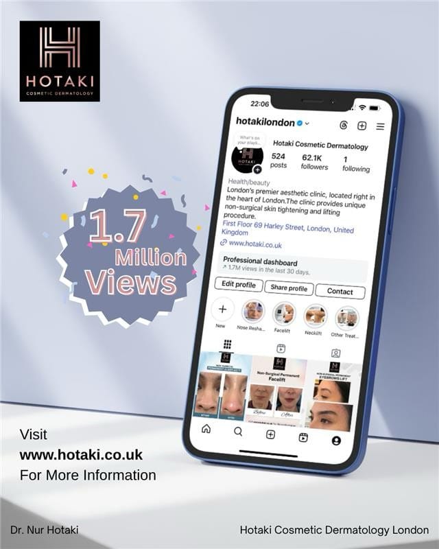 Post 7 by Hotaki Cosmetic Dermatology on Instagram (image)