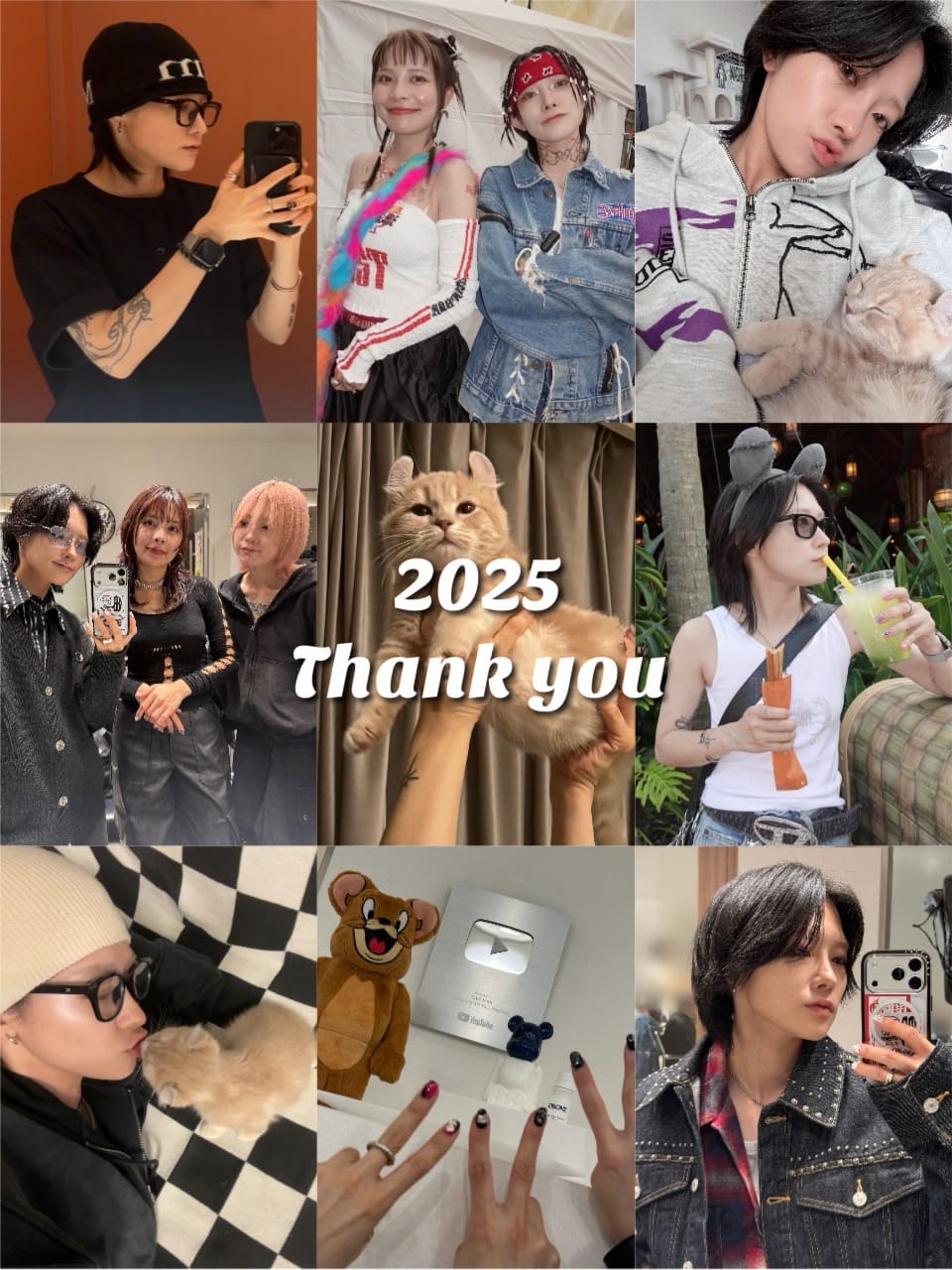Post 3 by 𝕂𝔸ℍ𝕆  LGBTQ＋/センターパートウルフ/刈り上げ/パーマ on Instagram (carousel)