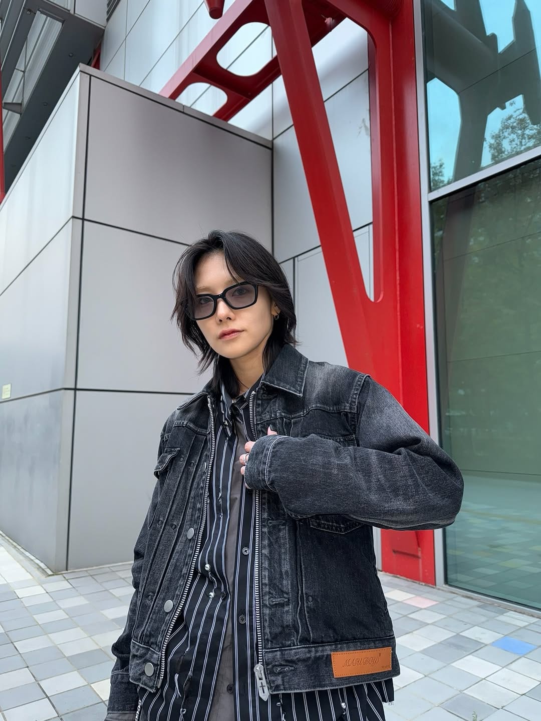 Post 5 by 𝕂𝔸ℍ𝕆  LGBTQ＋/センターパートウルフ/刈り上げ/パーマ on Instagram (carousel)
