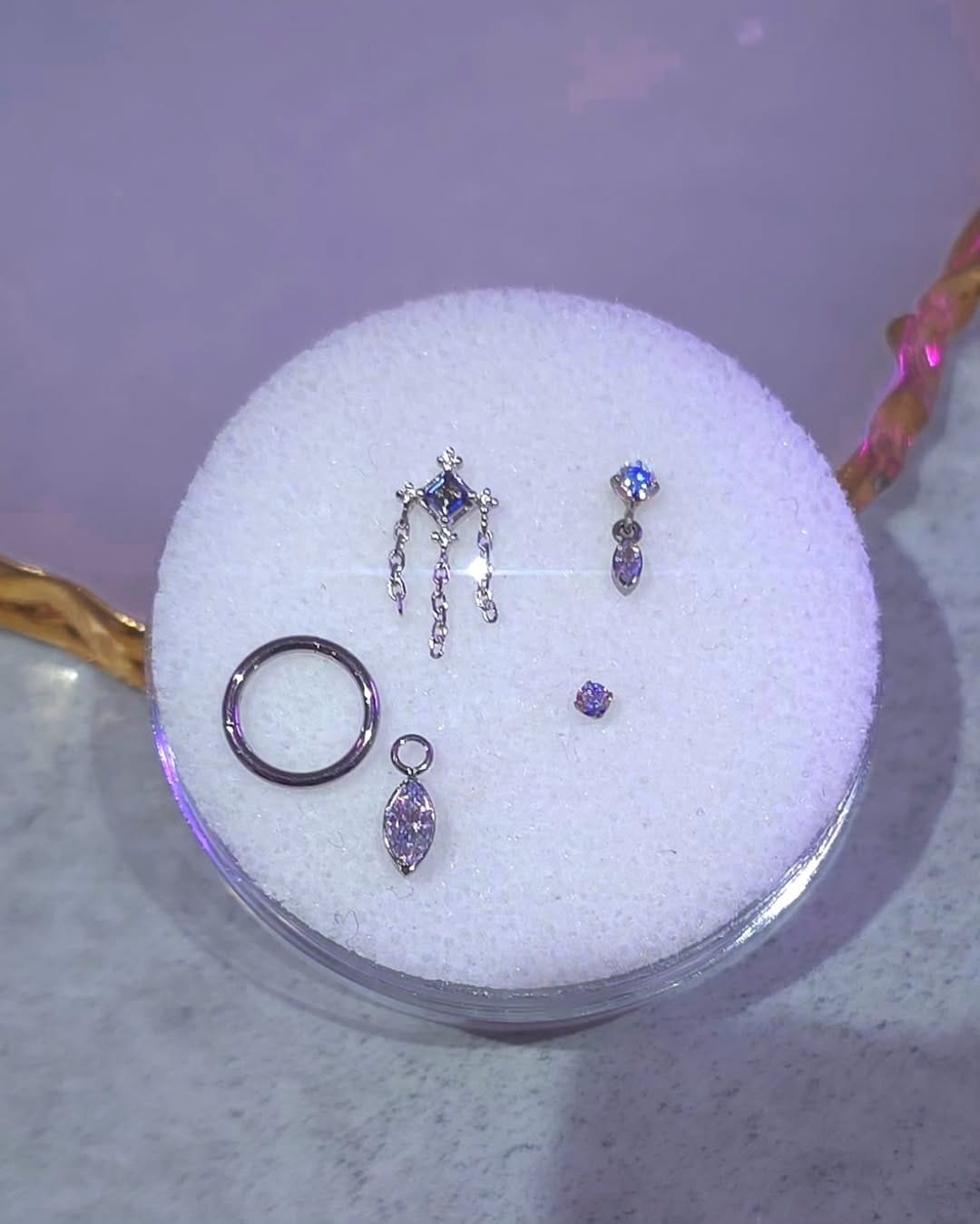 Post 6 by Ear stylist | Piercings | Permanent Jewellery on Instagram (carousel)