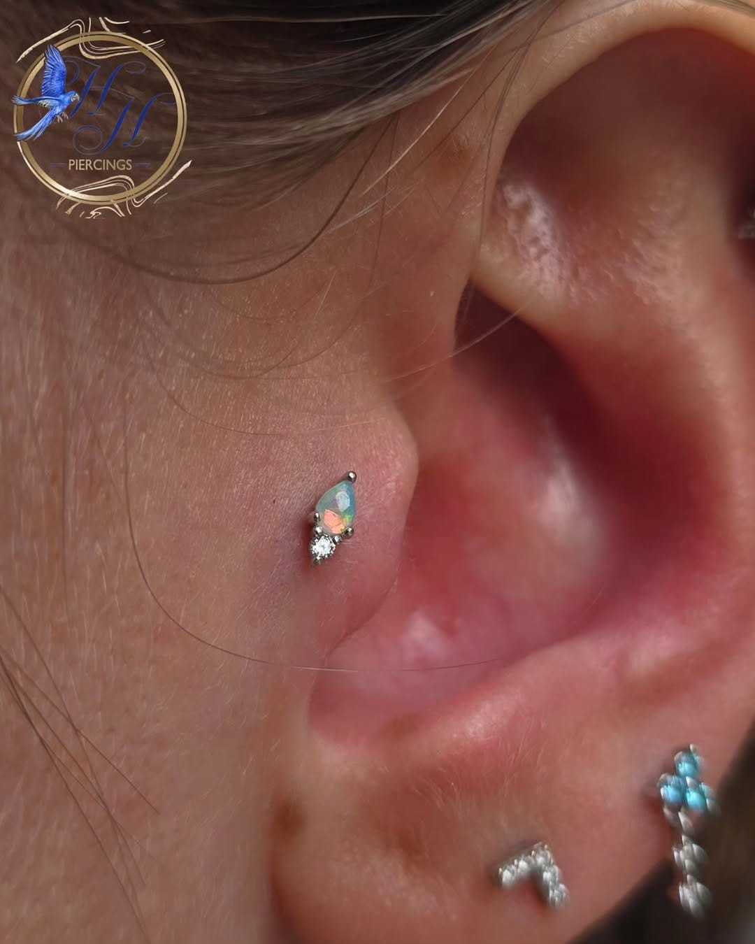 Post 3 by Ear stylist | Piercings | Permanent Jewellery on Instagram (carousel)