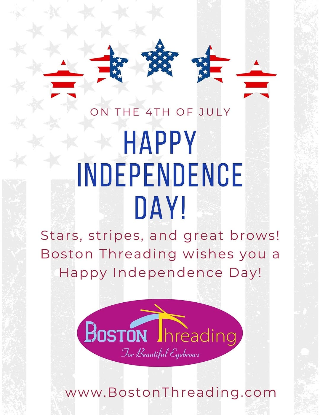 Post 9 by Boston Threading on Instagram (image)
