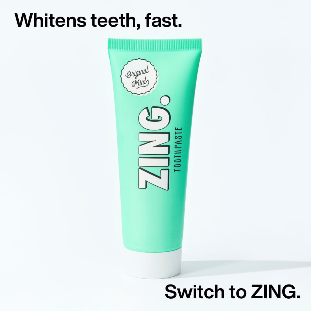 Post 10 by ZING. | enamel whitening toothpaste on Instagram (carousel)