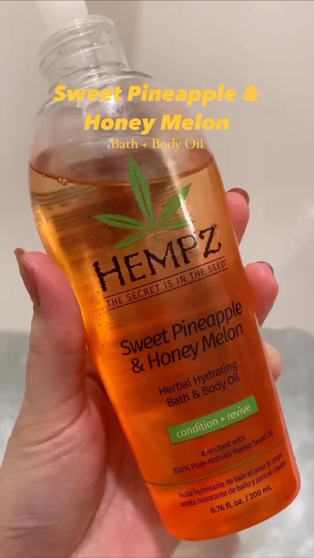 Post 7 by HEMPZ BEAUTY on Instagram (video)