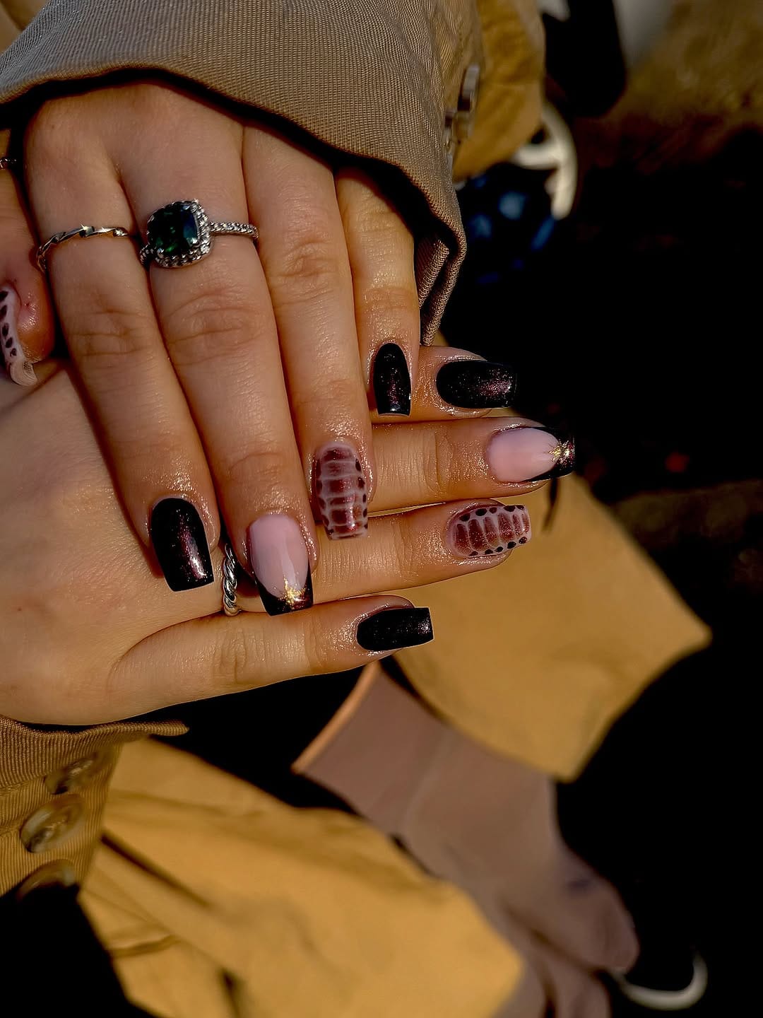 Post 1 by 🖤🪩Nails and tattoos 🪩🖤 on Instagram (image)