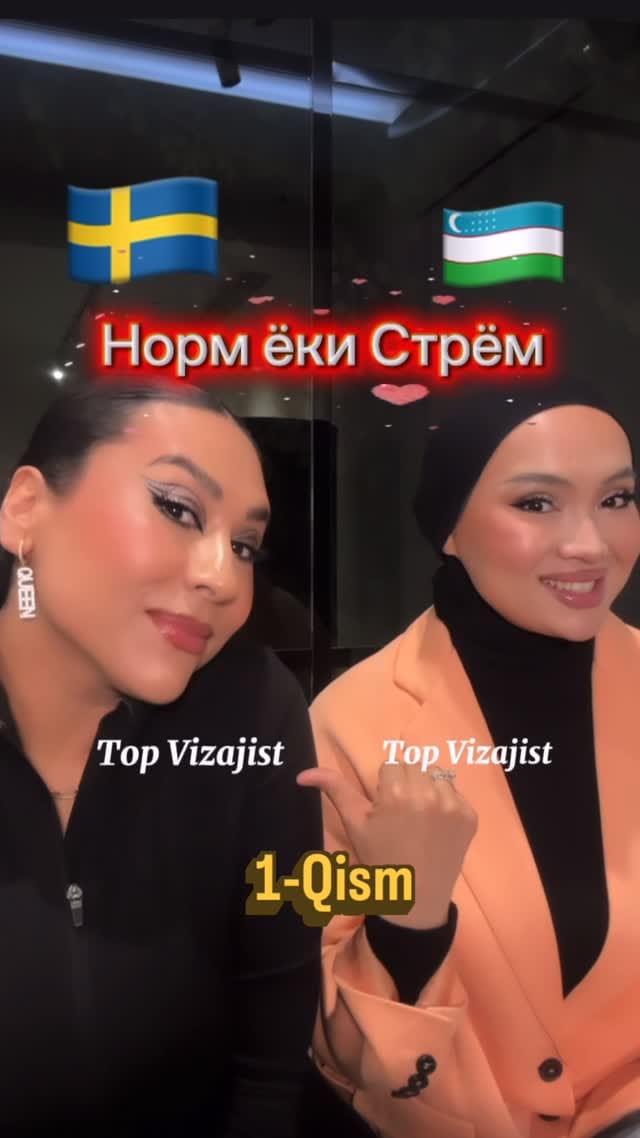 Post 8 by ВИЗАЖИСТ | MUAZZAM JURAEVA on Instagram (video)