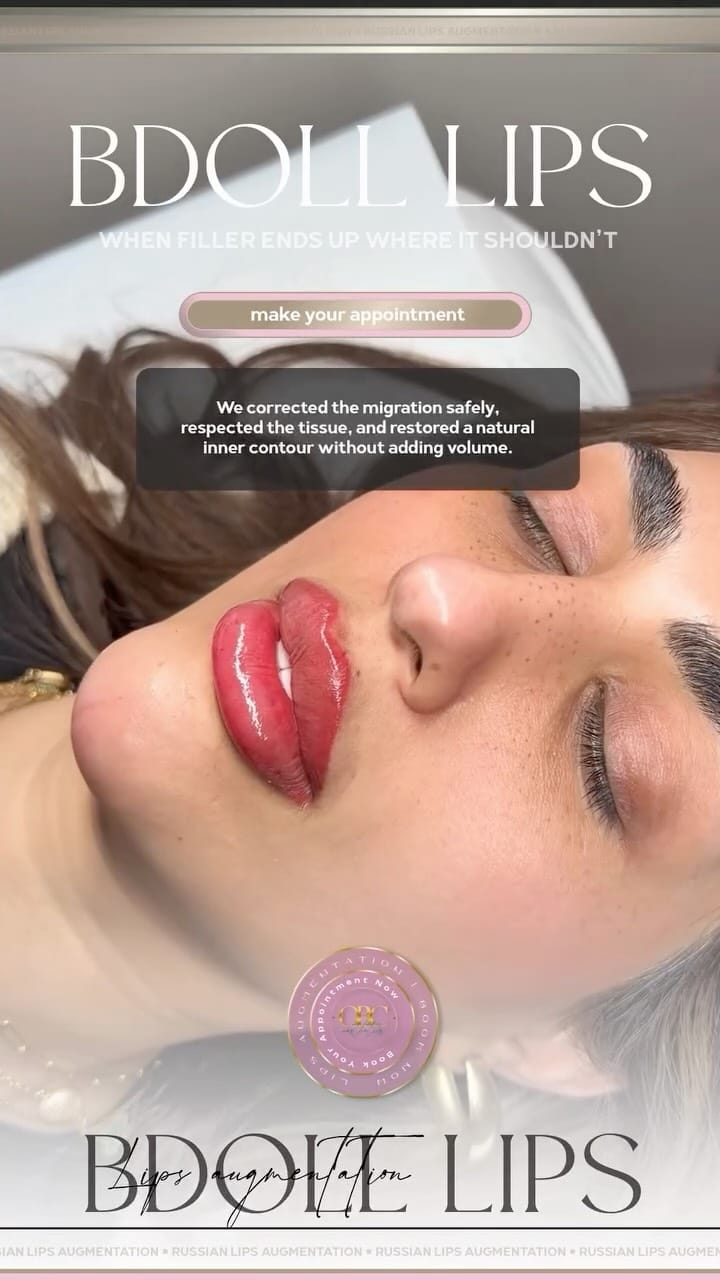 Post 2 by RUSSIAN LIPS, FILLERS, STRIP/LIPS, AESTHETICS & TRAINING on Instagram (video)