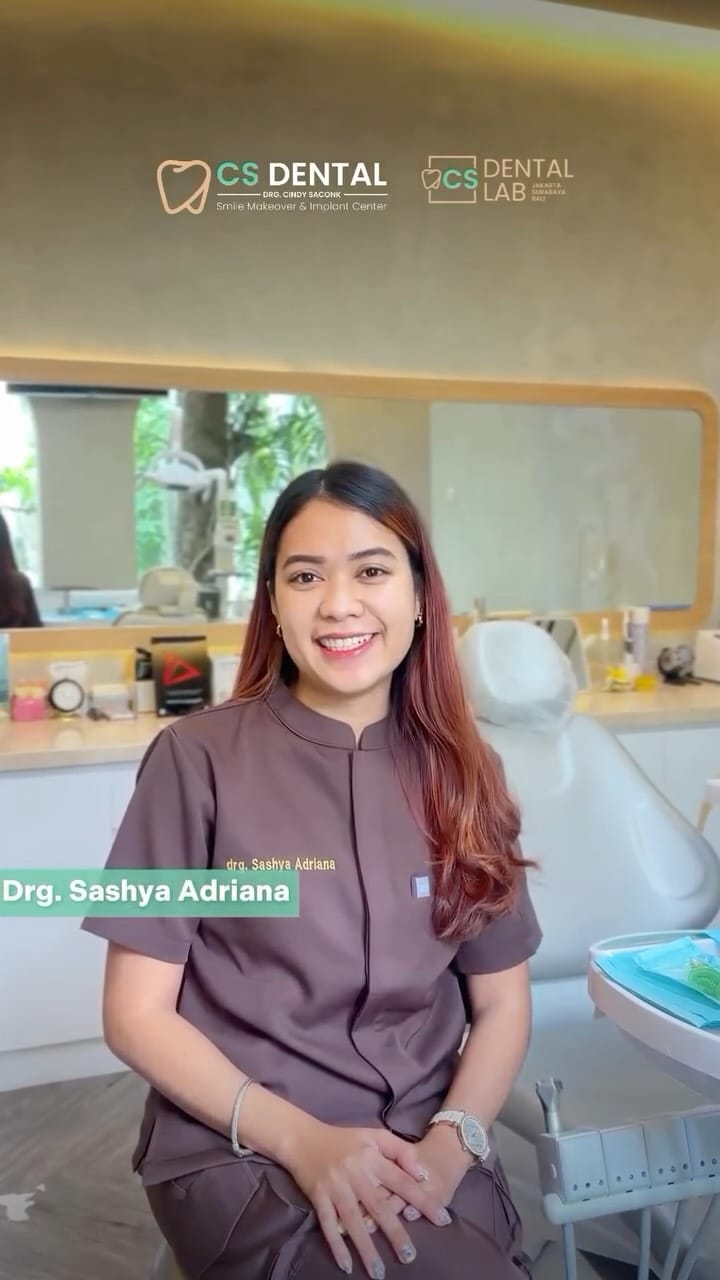 Post 6 by KLINIK GIGI • DOKTER GIGI • CS DENTAL LAB JAKARTA on Instagram (video)