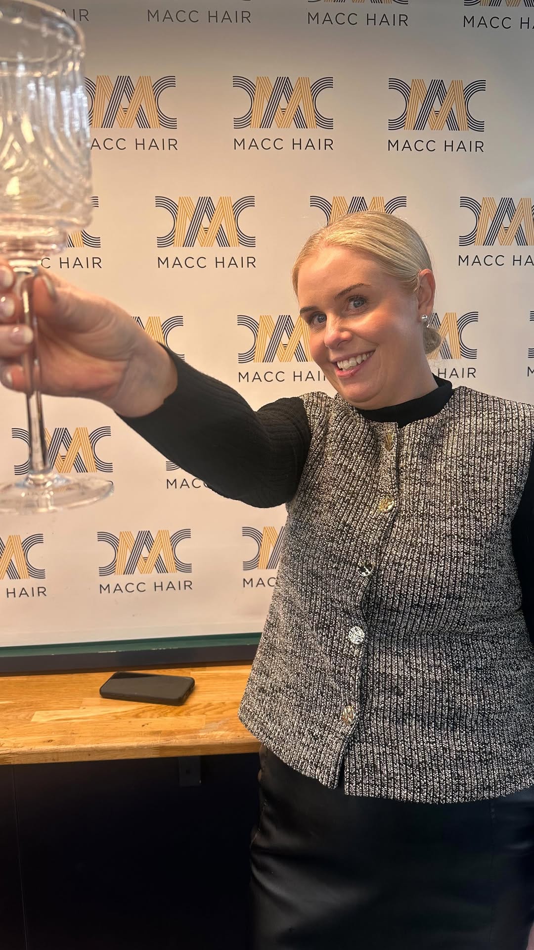 Post 6 by MACC Hair Belfast on Instagram (video)