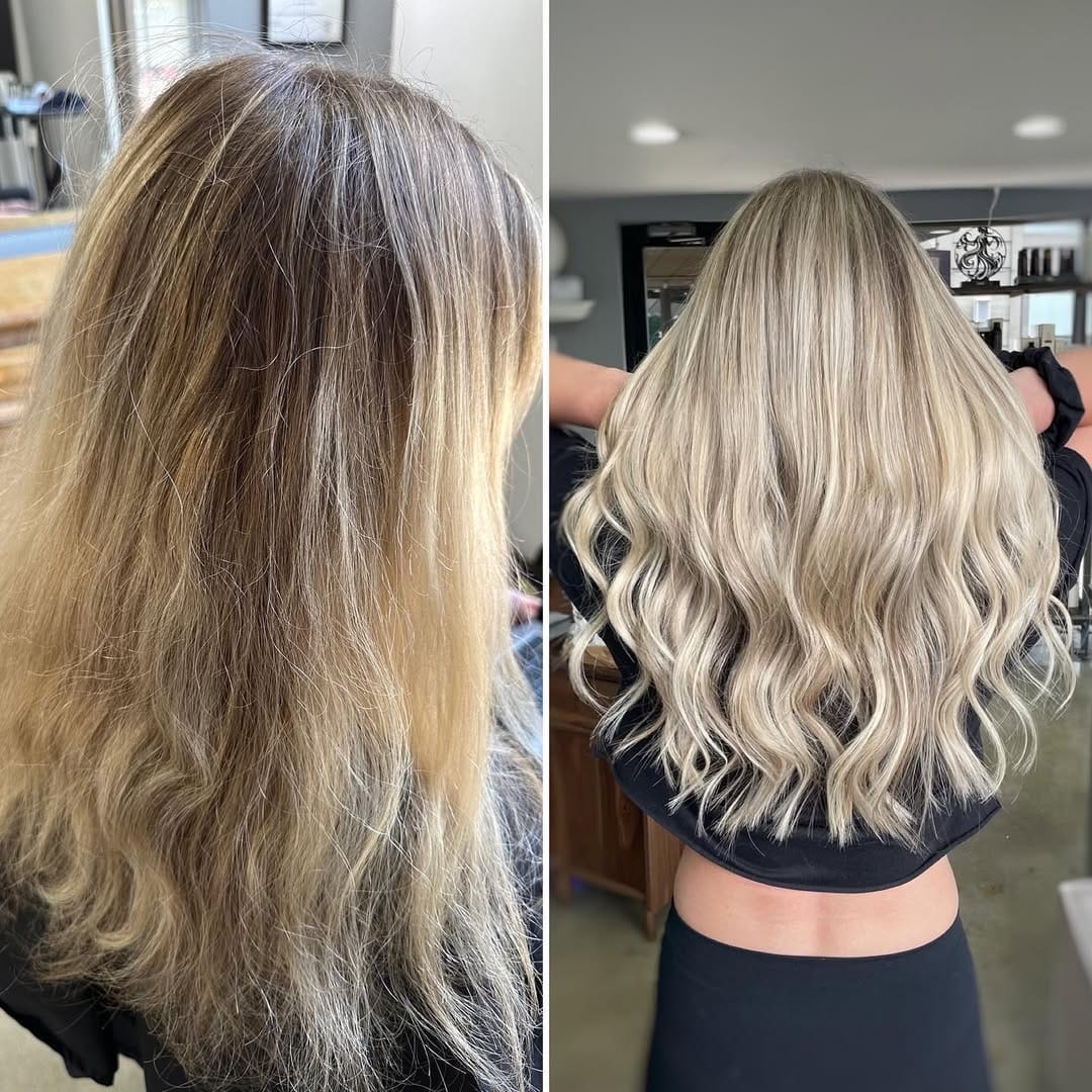 Post 9 by Cindy Borella - Newport Beach Hair Extensions on Instagram (carousel)