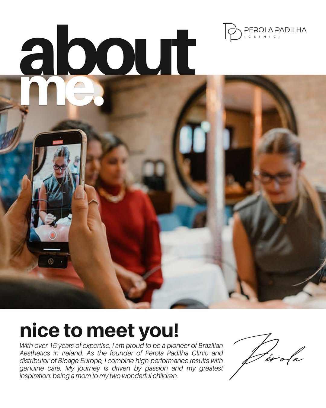 Post 10 by Pérola Padilha |  Aesthetics Expert on Instagram (image)