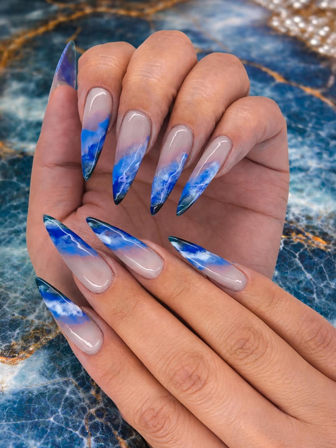 Post 6 by The original GLO Nail Bar on Instagram (image)