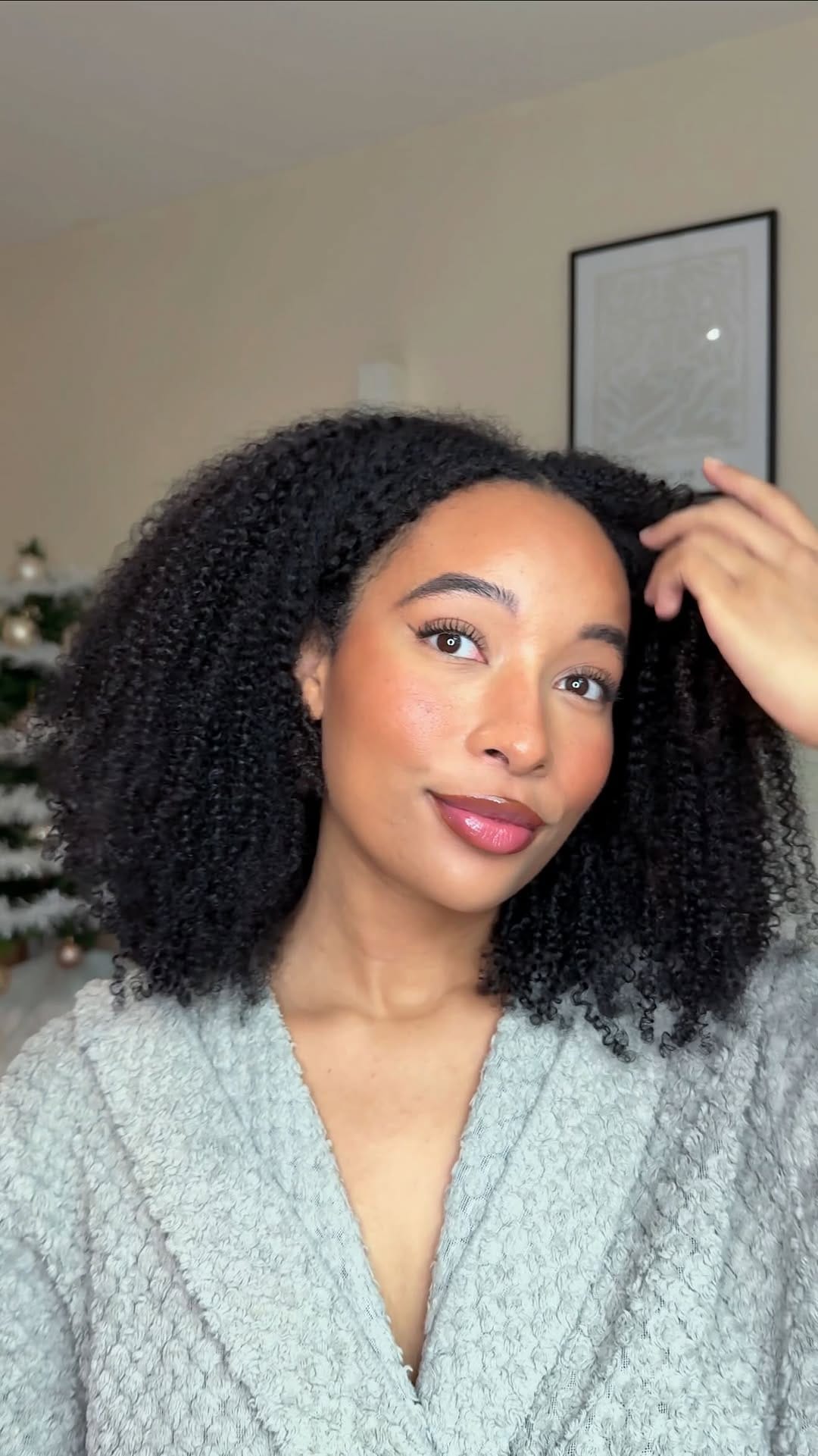 Post 10 by Hannah | Natural Curly Hair on Instagram (video)